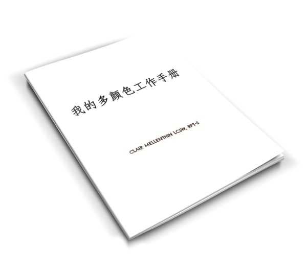 My Many Colors of Me Workbook by Clair Mellenthin Available in Chinese